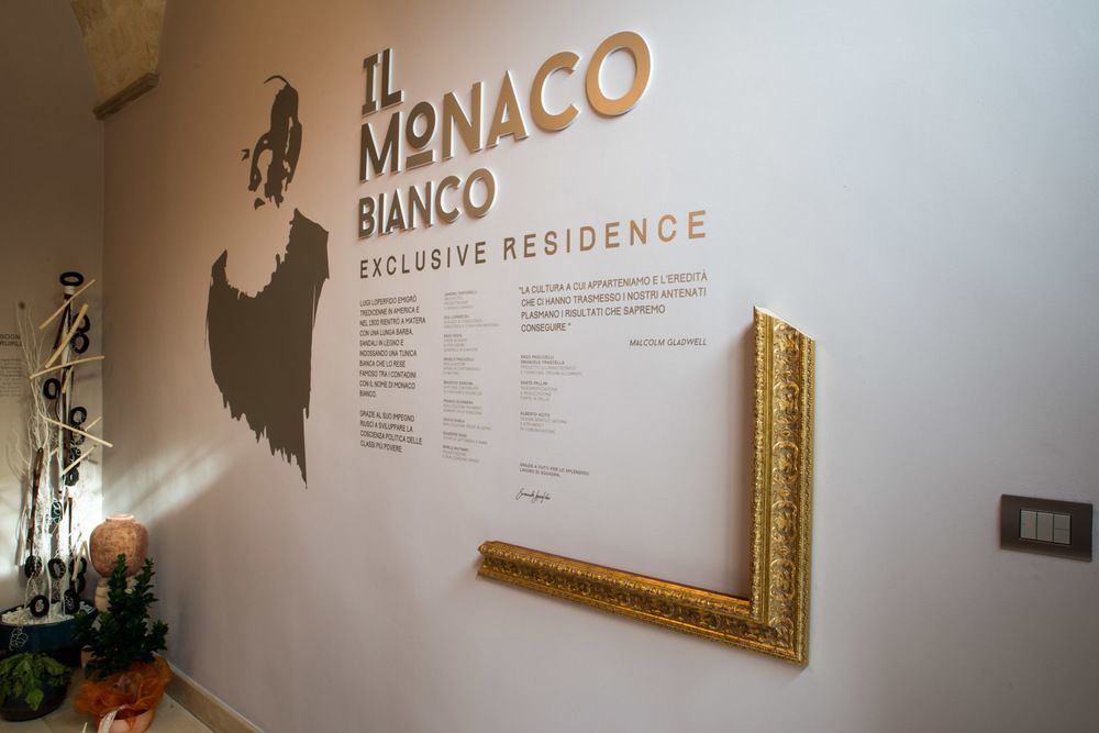 La Residenza Del Monaco Bianco Panzió Matera Kültér fotó